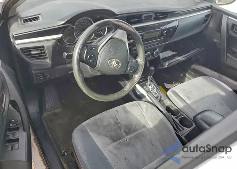 2014 Toyota Corolla L z USA, uszkodzony, nr VIN 2T1BURHE8EC022553